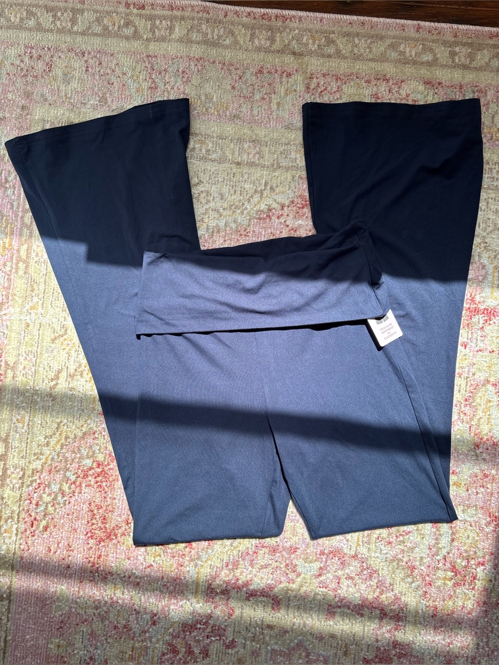 NWT \\ foldover flare pants